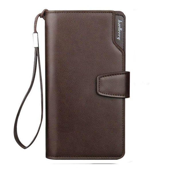 Men Wallets Men Purse Clutch Bag PU Leather Wallet Long