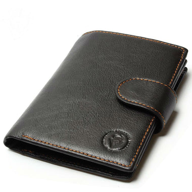 Leather Travel Wallet Cowhide Vintage Men Wallet