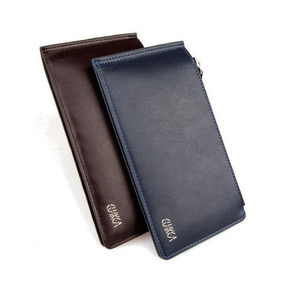 Men Wallet Double Zippers Business Men Clutch Handbags