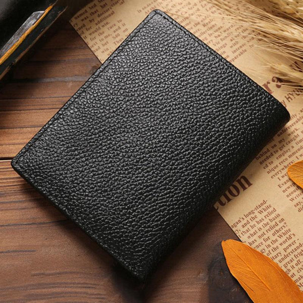 Leather Purses Cowhide Mini  Men Wallets