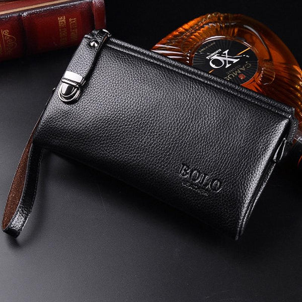 Vintage Famous Men Wallet Luxury Long Men's Clutch Bags