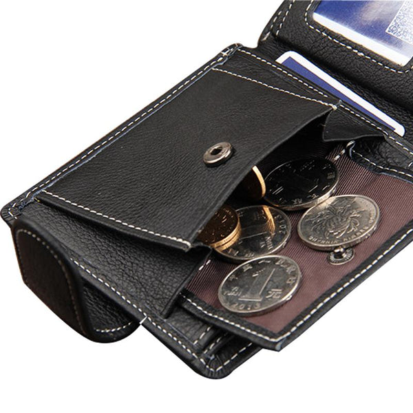 Wallet Men Leather Wallets Male Purse Money