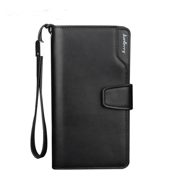 Men Wallets Men Purse Clutch Bag PU Leather Wallet Long