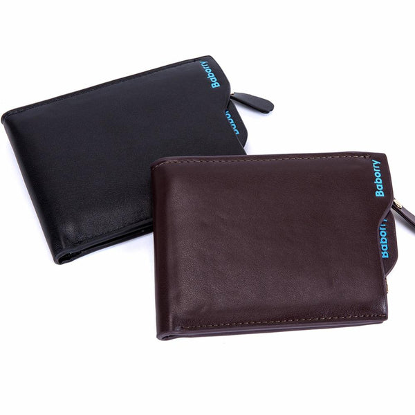 Mens wallet male money purses Soft Card