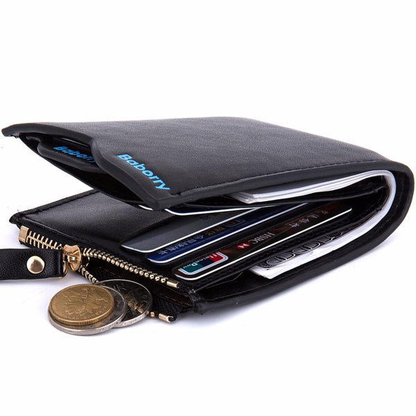 Mens wallet male money purses Soft Card