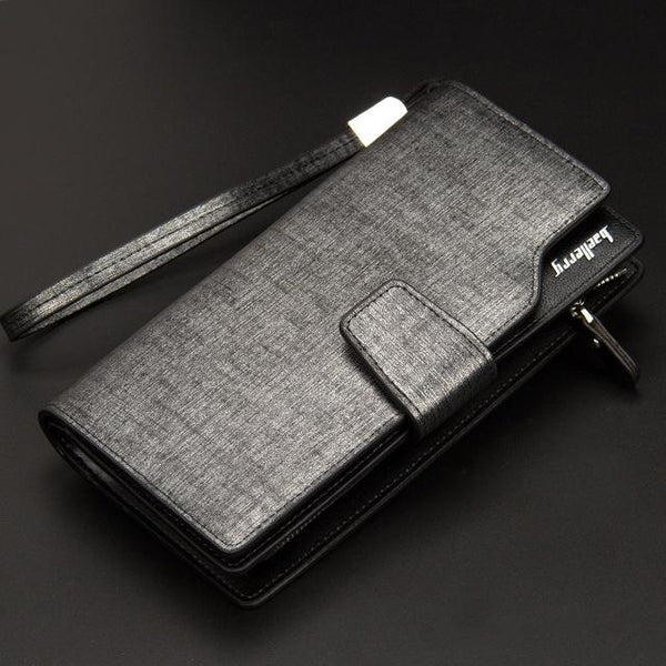 Men Wallets Men Purse Clutch Bag PU Leather Wallet Long