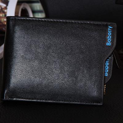 Mens wallet male money purses Soft Card