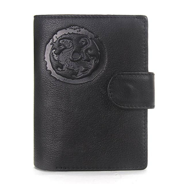 Leather Mens Passport Holder Wallets