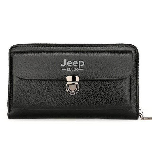 Casual Wallet Men Purse Clutch Bag Microfiber Leather Wallet