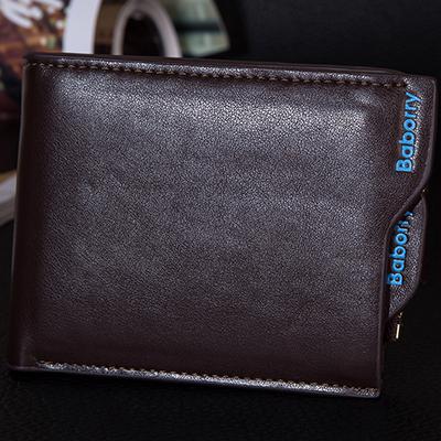 Mens wallet male money purses Soft Card