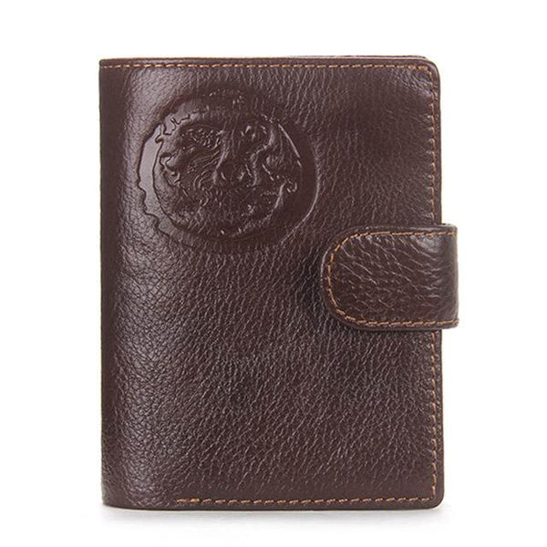Leather Mens Passport Holder Wallets