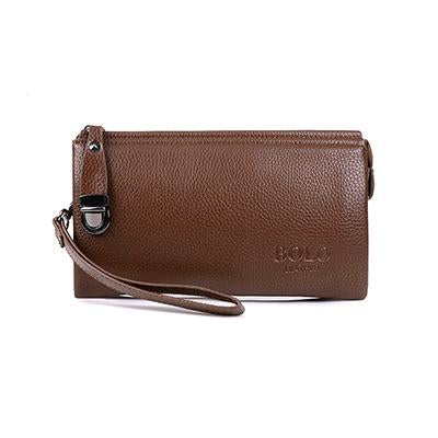 Vintage Famous Men Wallet Luxury Long Men's Clutch Bags