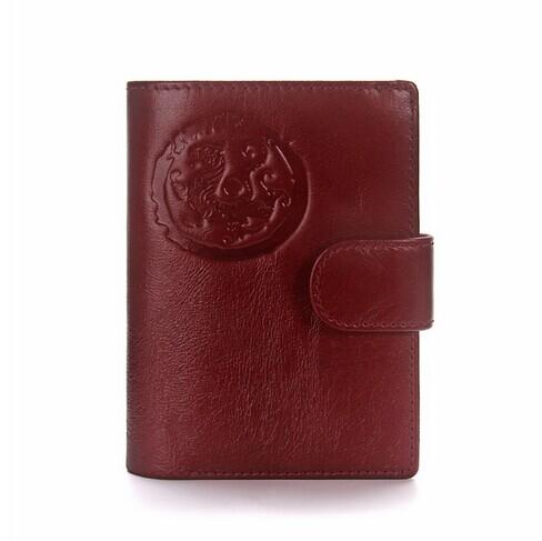 Leather Mens Passport Holder Wallets