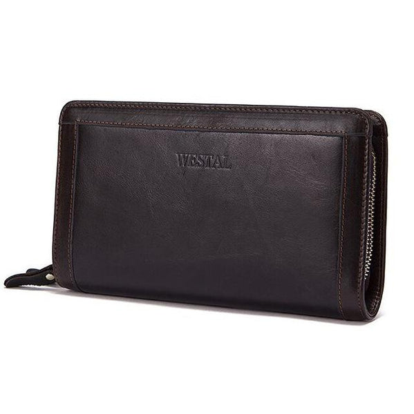 Double Zipper  Wallet Man's Clutch Bags